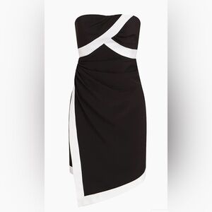 Halston Lanie Strapless Mini Dress Size 6 NWT